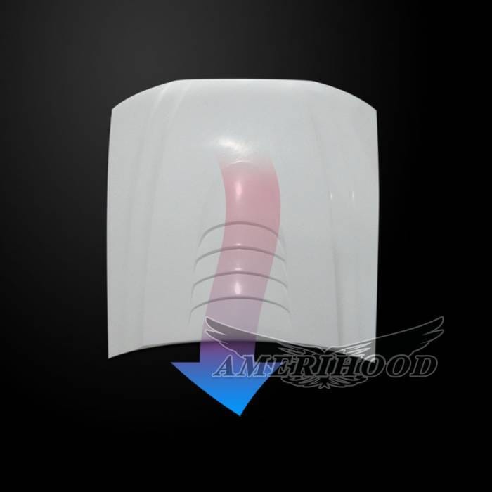 Ford Mustang Type 1 AmeriHood Heat Extracting Hood FM99AHT1FHW thumbnail 2