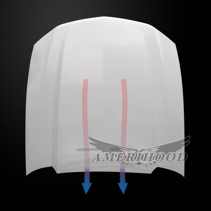 Ford Mustang 3" Cowl AmeriHood Ram Air Hood FM10AHCWLFHW thumbnail 5
