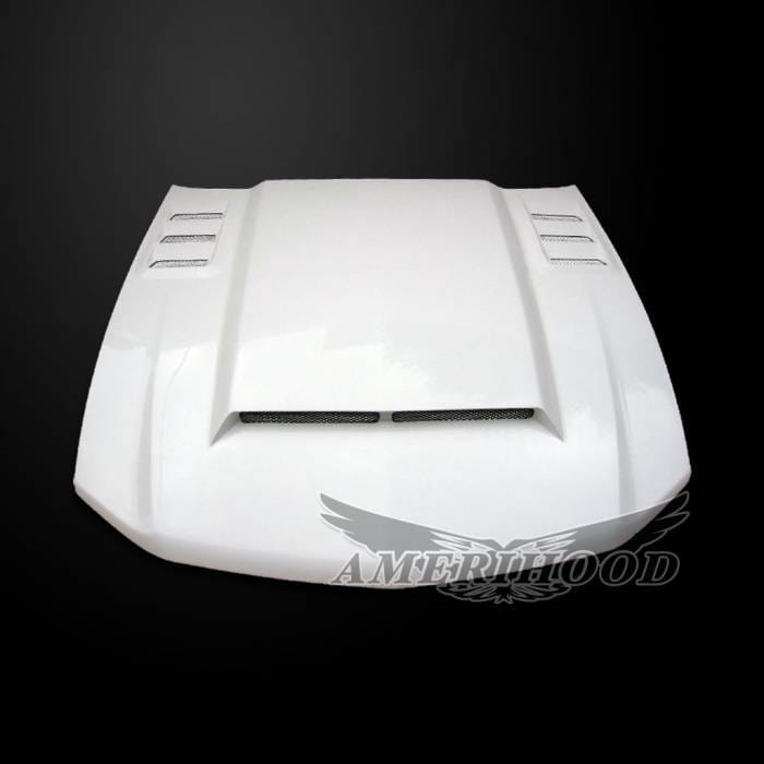 Ford Mustang ROU-Style AmeriHood Ram Air Hood FM10AHROUFH