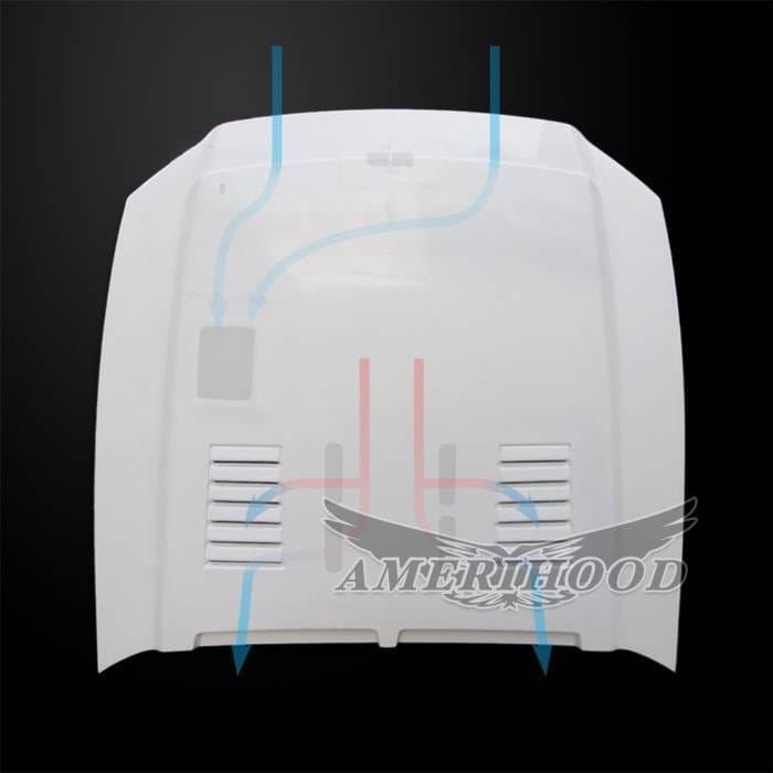 Ford Mustang SS-Style AmeriHood Ram Air Hood FM10AHSSEFH500 thumbnail 2