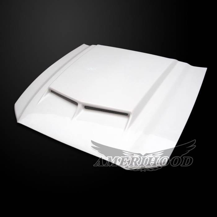 Ford Mustang C-Style AmeriHood Ram Air Hood FM10AHTCFHW500 thumbnail 2
