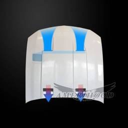 Ford Mustang Type 3 AmeriHood Ram Air Hood FM05AHT3FHW