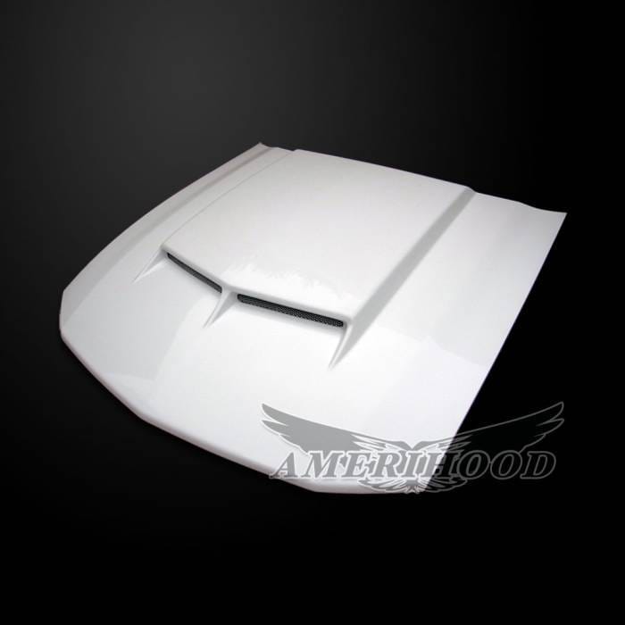 Ford Mustang C-Style AmeriHood Ram Air Hood FM05AHTCFHW thumbnail 6
