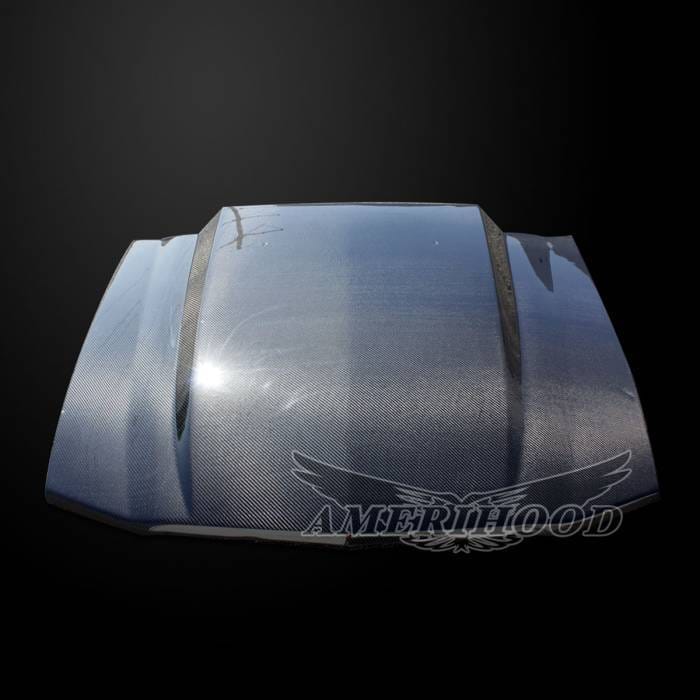Ford Mustang Cowl AmeriHood Carbon Fiber Hood FM05AHCWLCFH500 thumbnail 5