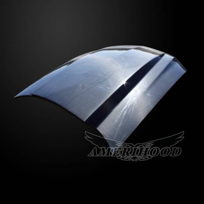 Ford Mustang 3" Cowl AmeriHood Carbon Fiber Hood FM10AHCWLCFH thumbnail 3