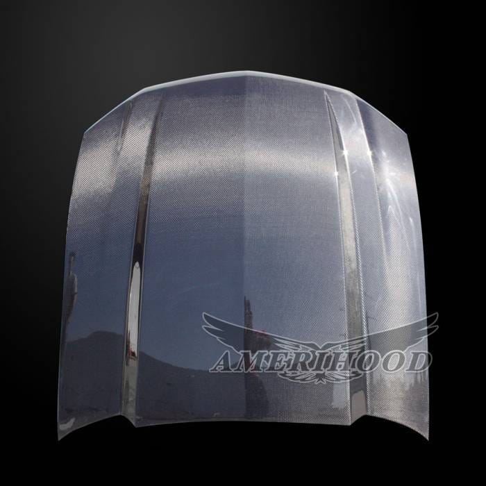 Ford Mustang 3" Cowl AmeriHood Carbon Fiber Hood FM10AHCWLCFH thumbnail 6