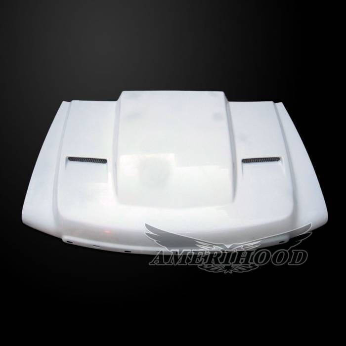 GMC Sierra 1500 Type 1 AmeriHood Ram Air Hood GS07AHCWL1FHW thumbnail 2