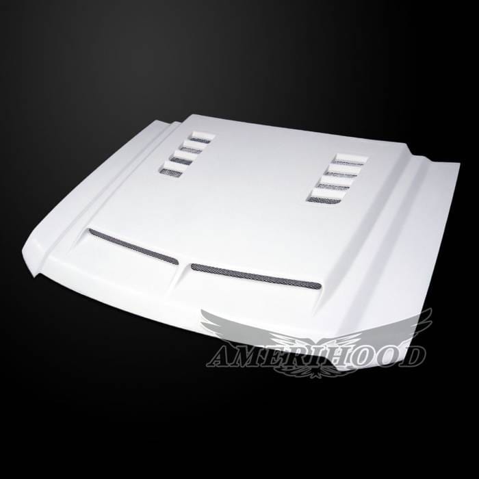 GMC Sierra 1500 E-Style AmeriHood Ram Air Hood GS19AHTEFHWCLASSIC thumbnail 3