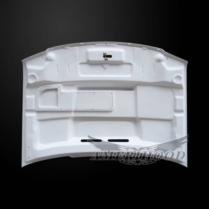 GMC Sierra 2500 HD 1-Style AmeriHood Ram Air Hood GS07AHCWL1FHW25 thumbnail 3