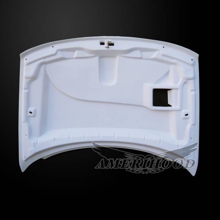 Jeep Grand Cherokee GTR-Style AmeriHood Ram Air Hood JGC99AHGTRFHW thumbnail 3