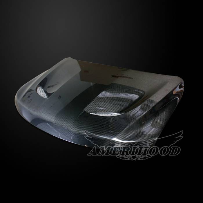 Jeep Grand Cherokee SRT-Style AmeriHood Carbon Fiber Hood JGC11AHSRT8CFH thumbnail 3