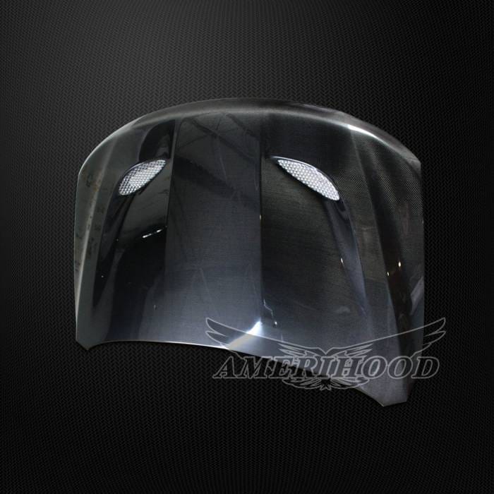 Jeep Grand Cherokee SRT-Style AmeriHood Carbon Fiber Hood JGC11AHSRT8CFH thumbnail 4