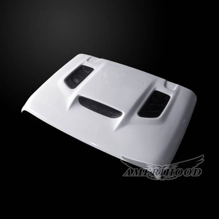 Jeep Wrangler VIP-Style AmeriHood Ram Air Hood JW18AHVIPFHWJL