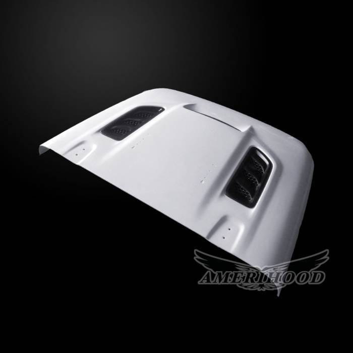 Jeep Wrangler VIP-Style AmeriHood Ram Air Hood JW18AHVIPFHWJL thumbnail 2