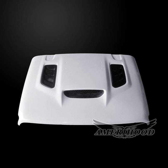 Jeep Wrangler VIP-Style AmeriHood Ram Air Hood JW18AHVIPFHWJL thumbnail 3