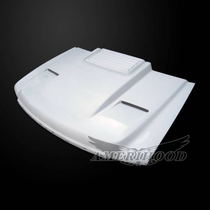 GMC Sierra 2500 HD 2-Style AmeriHood Ram Air Hood GS07AHCWL2FHW25 thumbnail 5