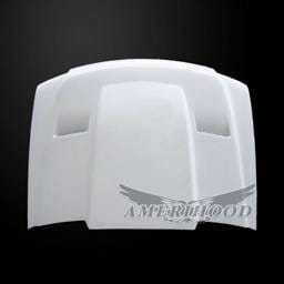 GMC Sierra 3500 HD 1-Style AmeriHood Ram Air Hood GS07AHCWL1FHW35