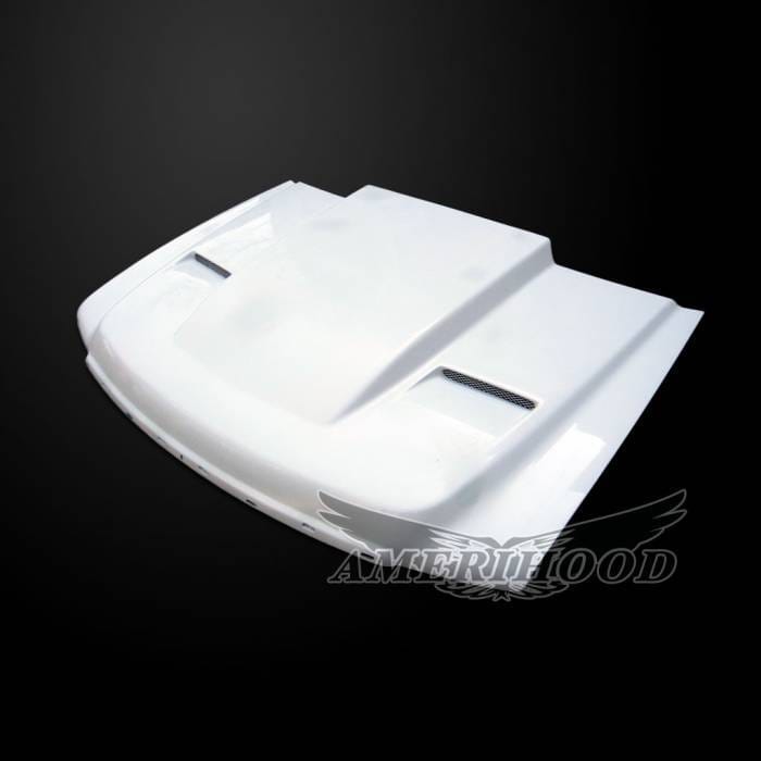 GMC Sierra 3500 HD 1-Style AmeriHood Ram Air Hood GS07AHCWL1FHW35 thumbnail 7