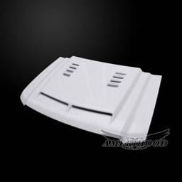 GMC Sierra 3500 HD E-Style AmeriHood Ram Air Hood GS15AHTEFHW35