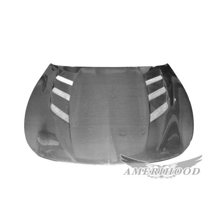 Infiniti Q60 2Dr AMU-Style AmeriHood Carbon Fiber Hood IQ6014AHAMUCFH2 thumbnail 3