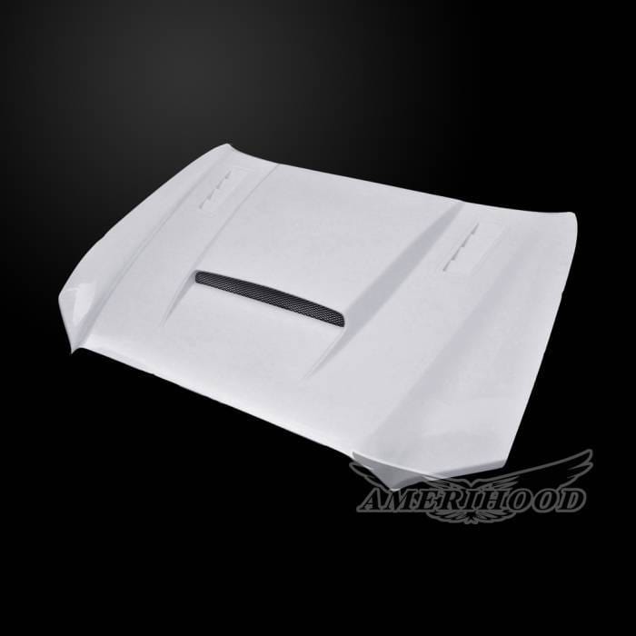 Toyota Tacoma SMS-Style AmeriHood Ram Air Hood TTA16AHSMSFHW