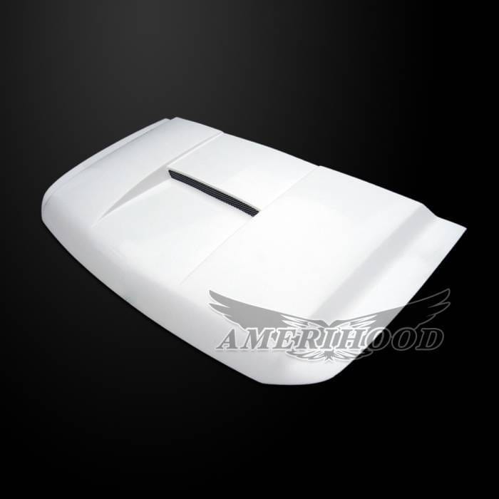 Nissan Titan S-Style AmeriHood Ram Air Hood NT04AHTSFHW thumbnail 4