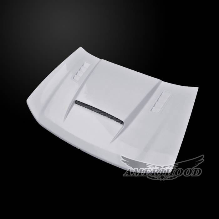 Chevrolet Trailblazer SMS-Style AmeriHood Ram Air Hood CTB02AHSMSFHW