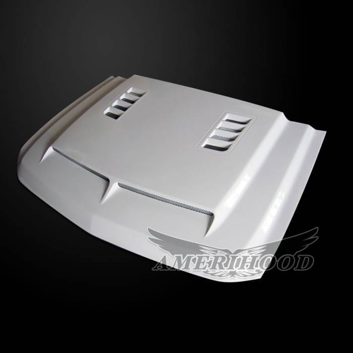 Chevrolet Silverado 1500 E-Style AmeriHood Ram Air Hood CS07AHTEFHW thumbnail 2