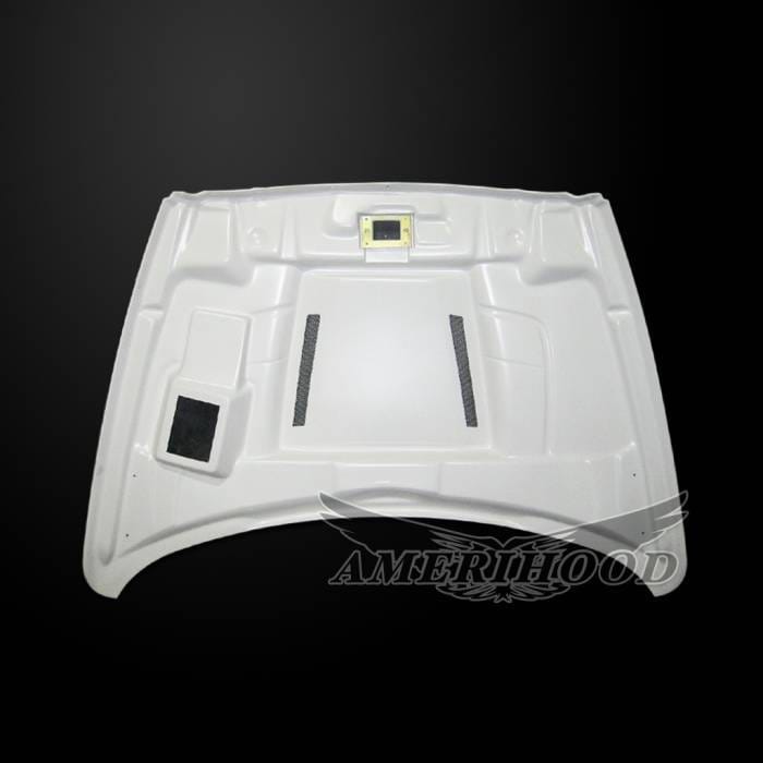 Dodge Ram 3500 TS-Style AmeriHood Ram Air Hood DR03AHTSFHW35