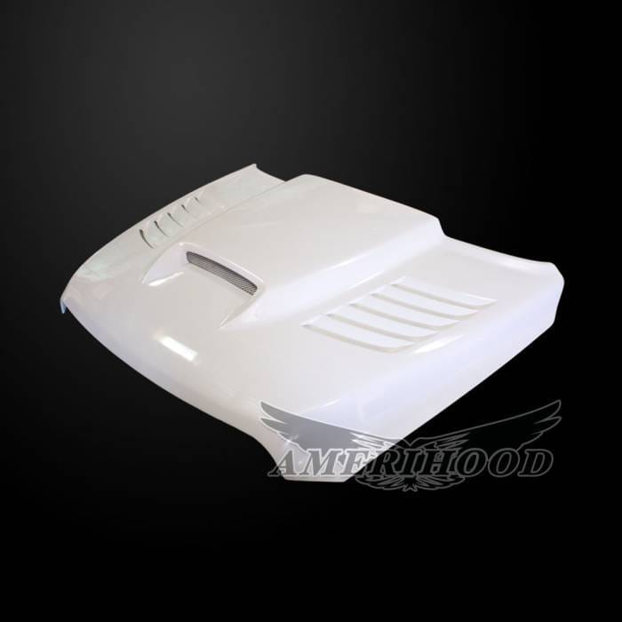 Dodge Ram 2500 SSK-Style AmeriHood Heat Extracting Hood DR10AHSSKFHW25