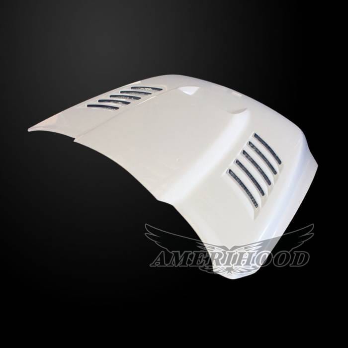 Dodge Ram 2500 SSK-Style AmeriHood Heat Extracting Hood DR10AHSSKFHW25 thumbnail 2