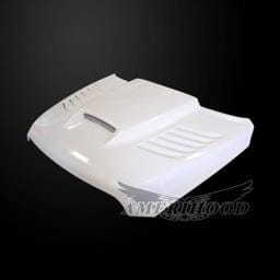 Dodge Ram 3500 SSK-Style AmeriHood Heat Extracting Hood DR10AHSSKFHW35