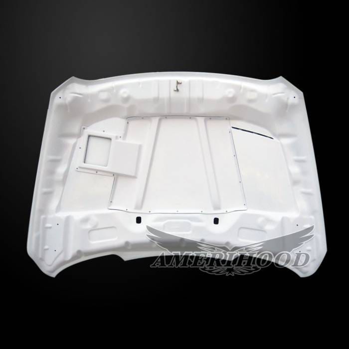 Dodge Ram 3500 SSK-Style AmeriHood Heat Extracting Hood DR10AHSSKFHW35 thumbnail 2