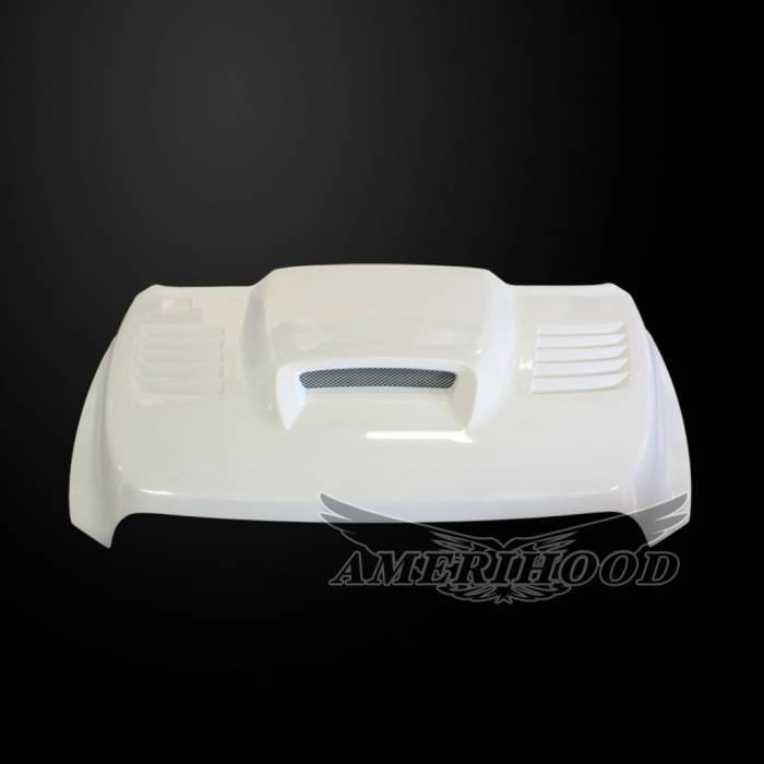 Dodge Ram 3500 SSK-Style AmeriHood Heat Extracting Hood DR10AHSSKFHW35 thumbnail 5