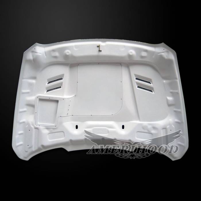 Dodge Ram 1500 SSK-Style AmeriHood Ram Air Hood DR19AHSSKFHWCLASSIC thumbnail 3