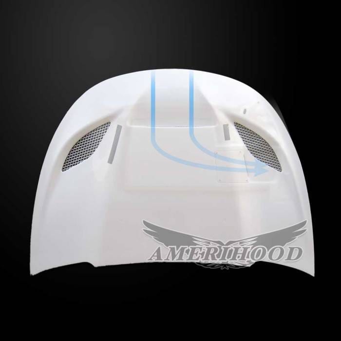 Dodge Dart HC-Style AmeriHood Ram Air Hood DDT13AHCATFHW