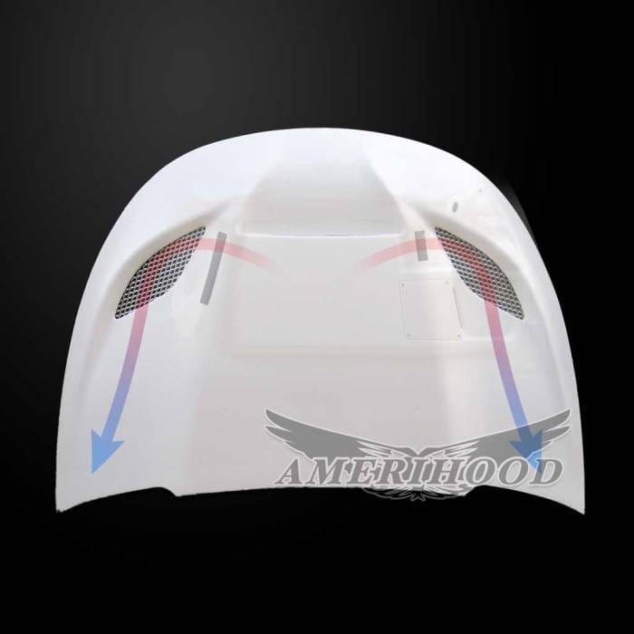Dodge Dart HC-Style AmeriHood Ram Air Hood DDT13AHCATFHW thumbnail 6