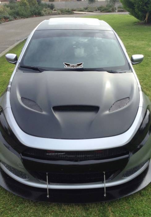 Dodge Dart HC-Style AmeriHood Ram Air Hood DDT13AHCATFHW thumbnail 11
