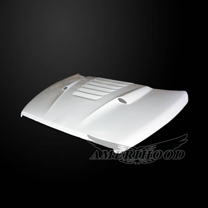 Dodge Ram 1500 TS-Style AmeriHood Ram Air Hood DR02AHTSFHW thumbnail 3
