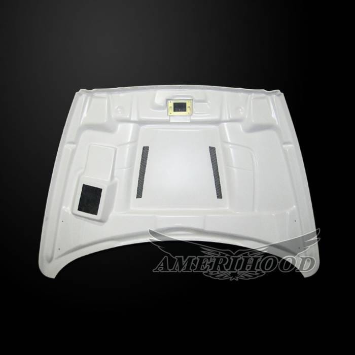 Dodge Ram 1500 TS-Style AmeriHood Ram Air Hood DR02AHTSFHW thumbnail 5