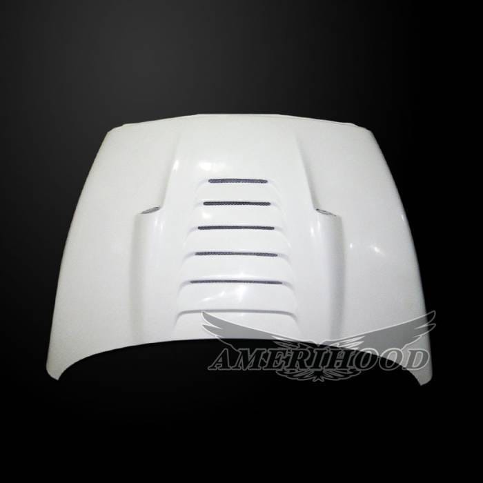 Dodge Ram 1500 TS-Style AmeriHood Ram Air Hood DR02AHTSFHW thumbnail 6