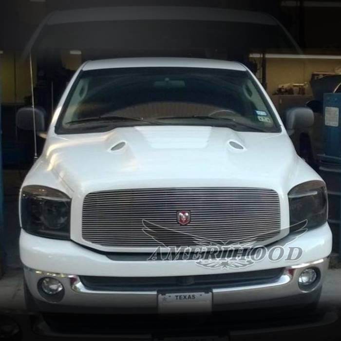 Dodge Ram 1500 TS-Style AmeriHood Ram Air Hood DR02AHTSFHW thumbnail 7