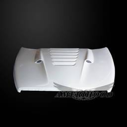 Dodge Ram 2500 TS-Style AmeriHood Ram Air Hood DR03AHTSFHW25