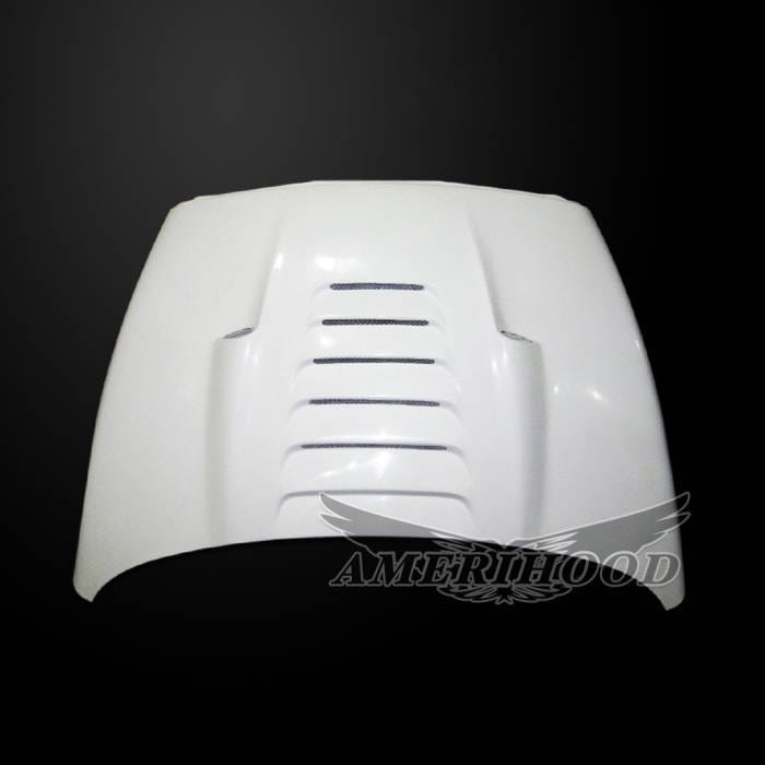 Dodge Ram 2500 TS-Style AmeriHood Ram Air Hood DR03AHTSFHW25 thumbnail 3