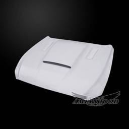 Ford Mustang SMS-Style AmeriHood Ram Air Hood FM15AHSMSFHW