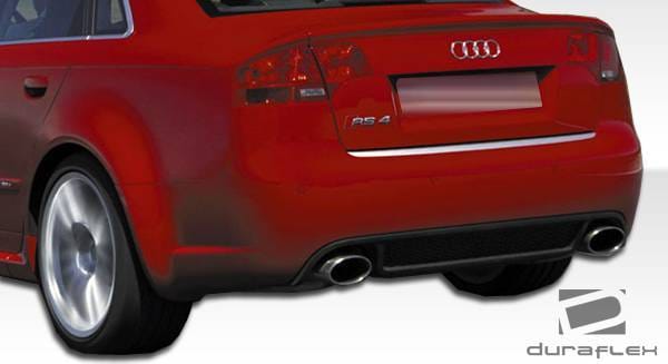 Audi S4 Duraflex RS4 Wide Body Rear Bumper Cover - 1 Piece - 105319 thumbnail 2
