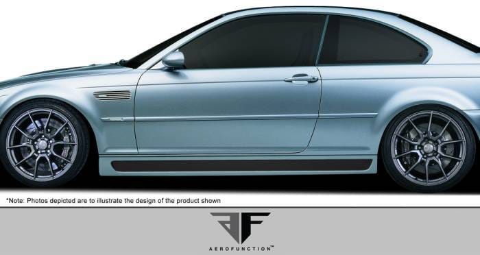 BMW M3 Convertible AF-2 Aero Function (GFK) Side Skirts Body Kit 107889 thumbnail 2