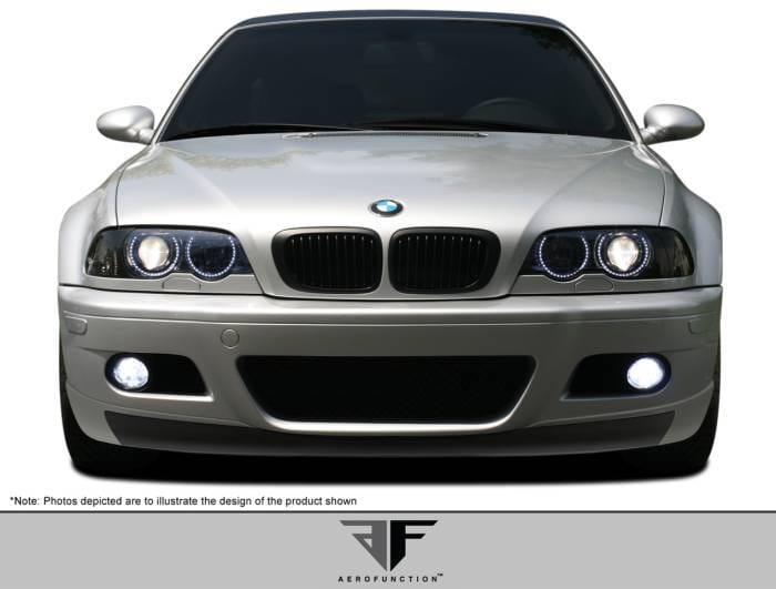 BMW M3 2DR AF-2 Aero Function (GFK) Front Bumper Add On Body Kit 107887 thumbnail 2