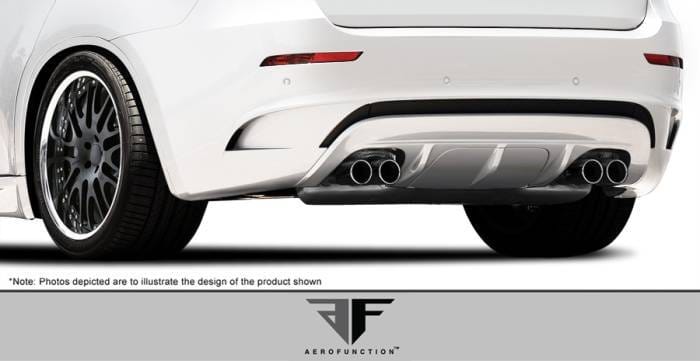 BMW X6 AF-4 Aero Function (GFK) Rear Bumper Diffuser Body Kit 108613 thumbnail 2