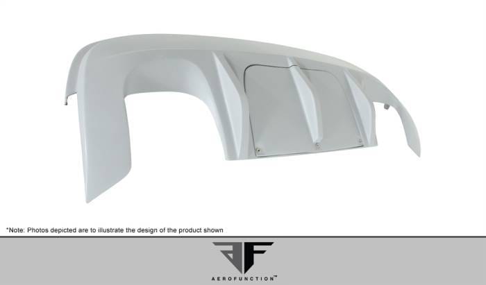 BMW X6 AF-4 Aero Function (GFK) Rear Bumper Diffuser Body Kit 108613 thumbnail 4